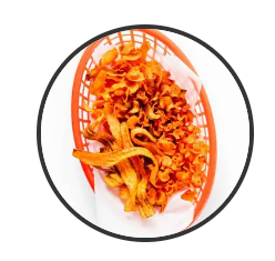 Easy Crispy Carrot Chips