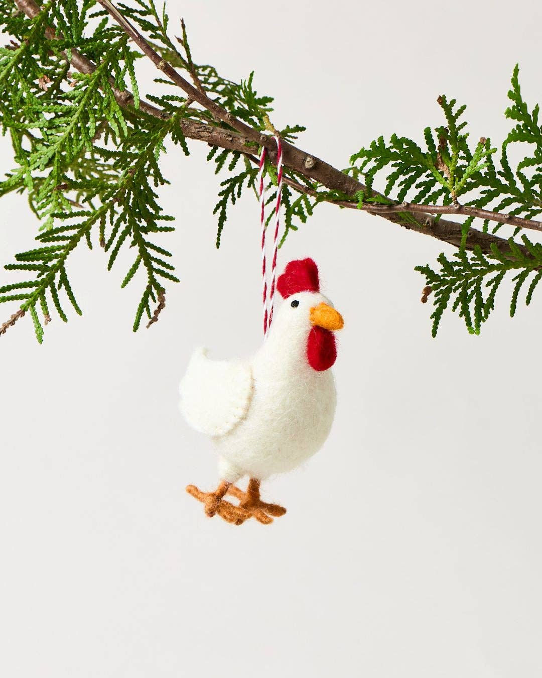 Felted On The Farm Ornament: Cow