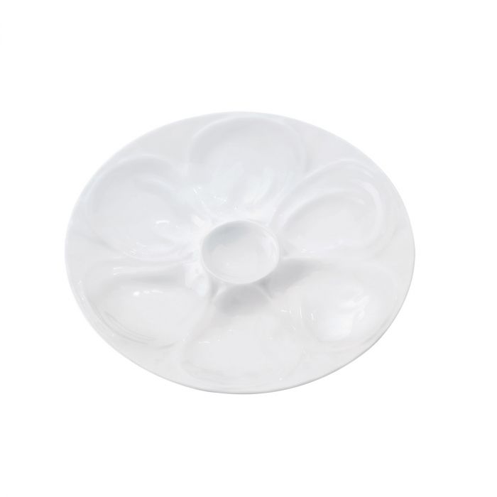Porcelain Oyster Serving Plate