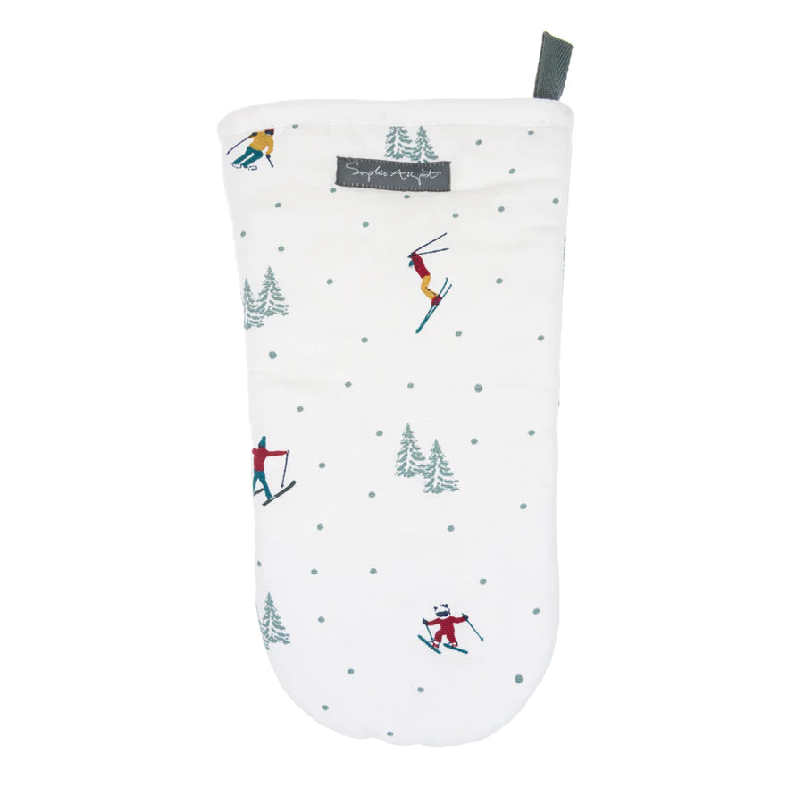 Patterned Oven Mitts