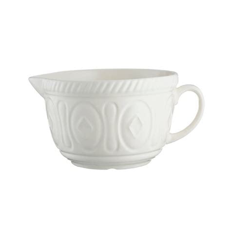 Color Mix Batter Bowl - Cream