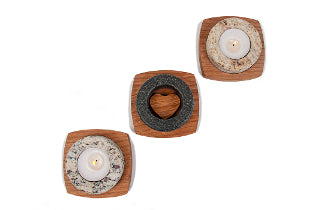 Single Heartstone Tea Light