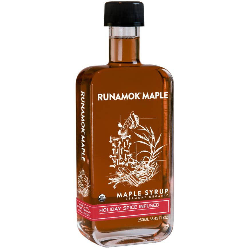 Holiday Spice Infused Maple Syrup