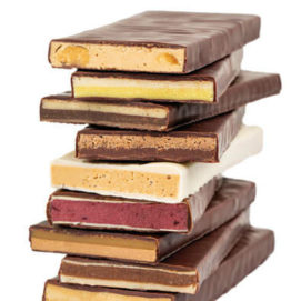 Hand Scooped Chocolate Bars