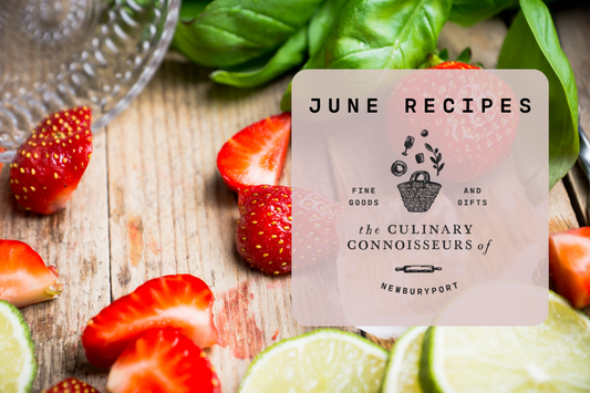 June Recipes with Affamata Basil Olive Oil and Strawberry Dark Balsamic