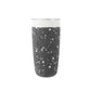 Insulated Ceramic Stainless Steel Coffee & Drink Tumbler: Terrazzo Charcoal