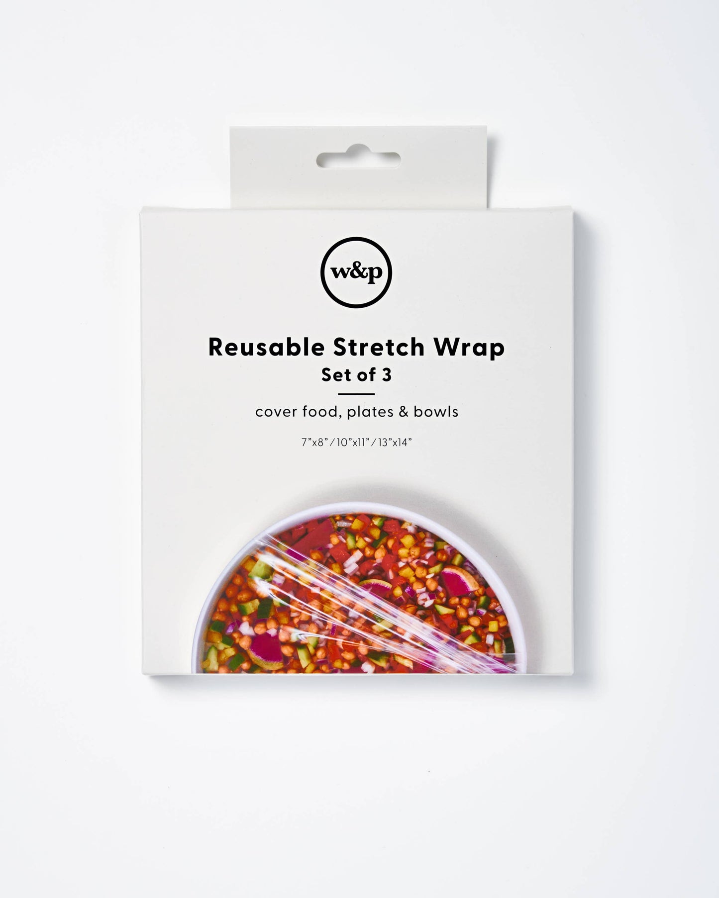 Reusable Silicone Stretch Wrap - Set of 3 Assorted Sizes