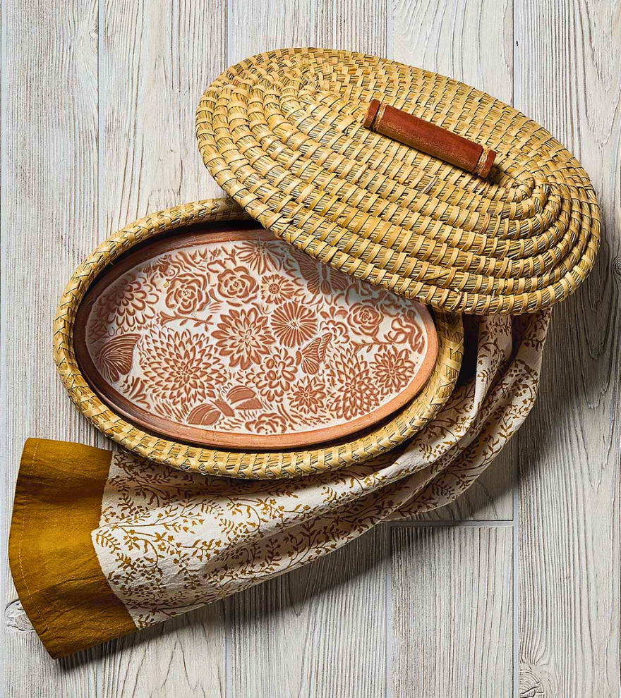 Butterfly Garden Handmade Breadwarmer
