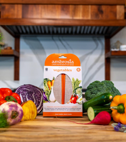 Reusable Linen Bag for Vegetables