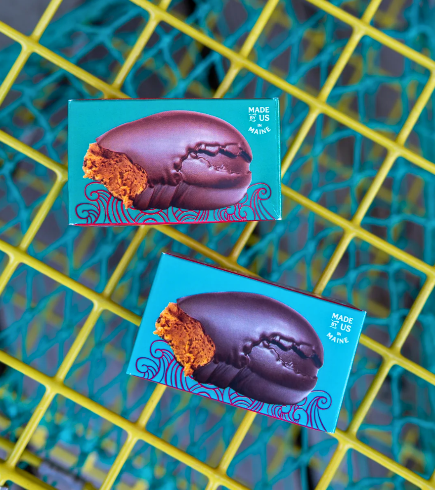 Peanut Butter Ganache Lobster Chocolate: Dark