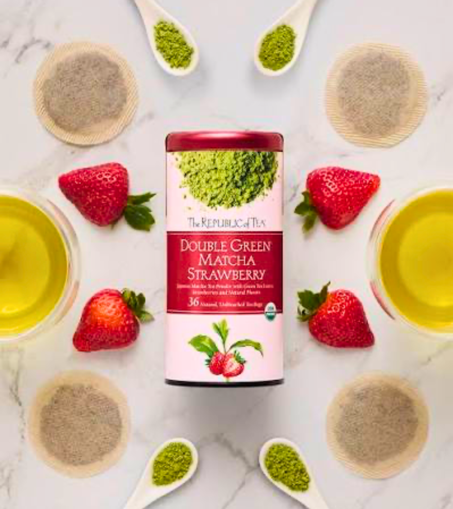 Double Green Matcha Strawberry