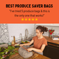 Reusable Linen Bag for Vegetables