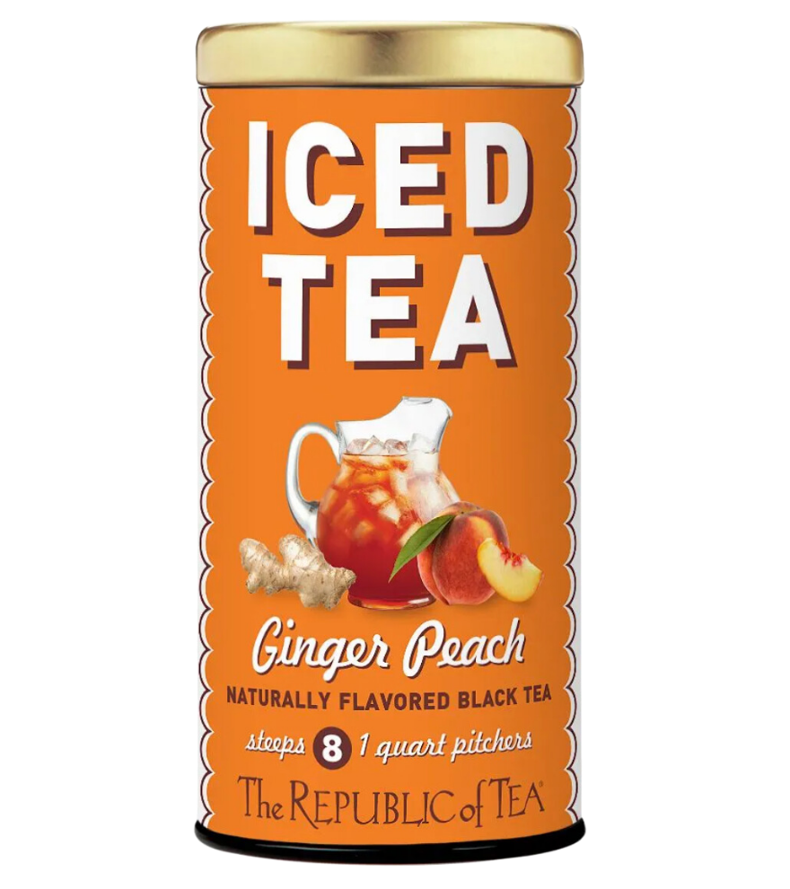 Ginger Peach Black Iced Tea