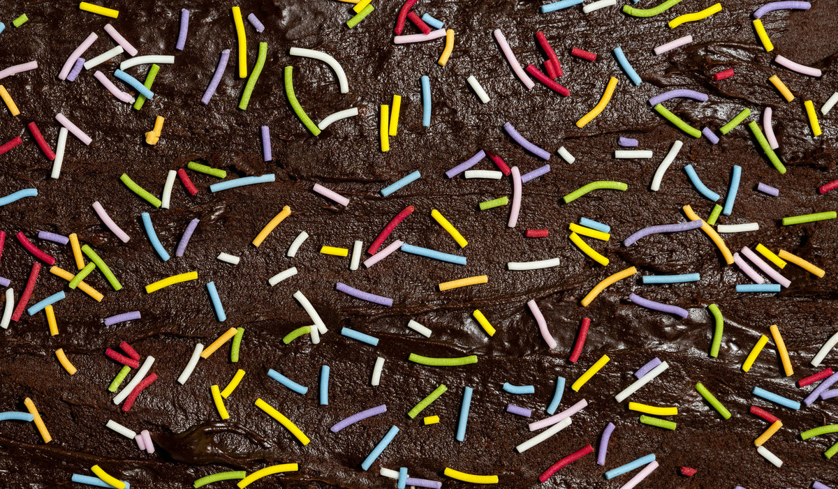 Dye-Free Rainbow Crunchies Sprinkles