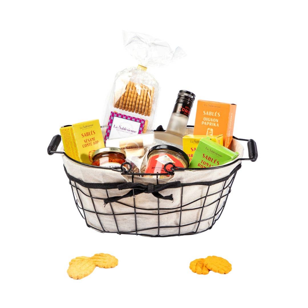 Parmesan and Black Pepper Shortbread Crisps