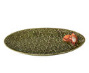 Oval Platter With Fox