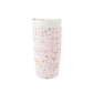Insulated Ceramic Stainless Steel Coffee & Drink Tumbler: Terrazzo Charcoal