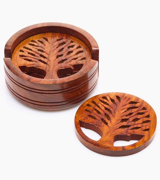 Tree of Life Coasters - Set of 4