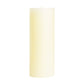 Shell White Unscented Pillar Candles - 3x3"