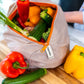 Reusable Linen Bag for Vegetables