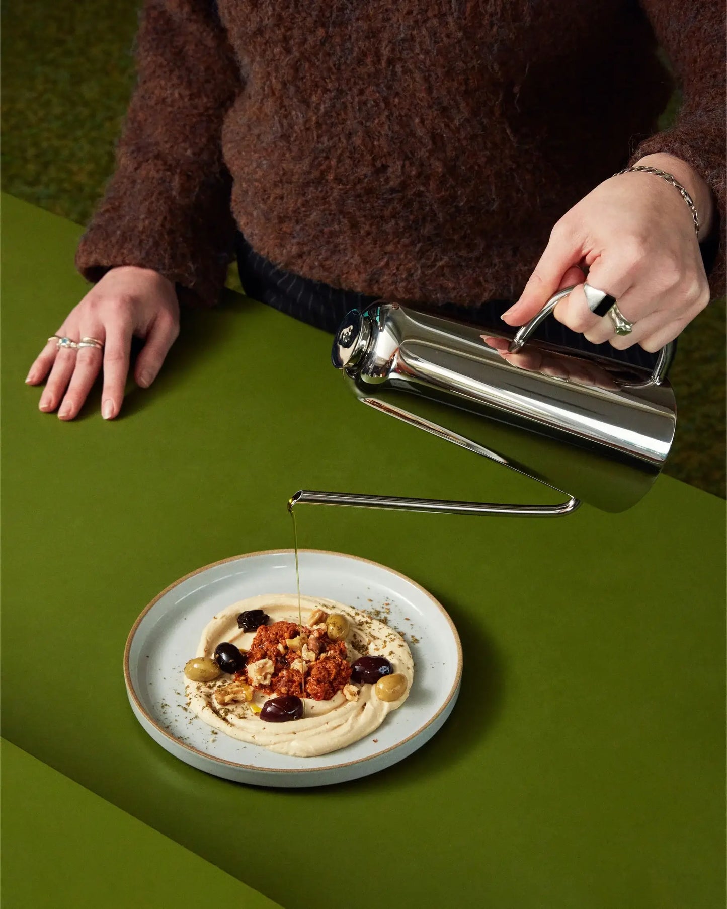 Dripless Oil Can