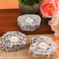 Natural Edge Granite Tea Light Candle Holder