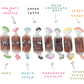 Daffodil Goat Milk Caramel Box: All 8 Flavors