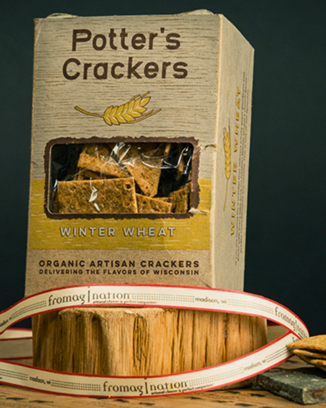 Potter's Crackers Organic Winter Wheat Crackers