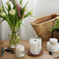 Wood Wick Tumbler Jar Candles
