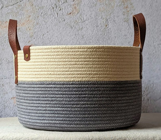 The Delphinium w/leather handles