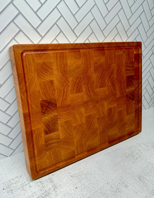 "Bar Harbor" Cherry End Grain Butcher Block