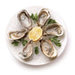 Porcelain Oyster Serving Plate