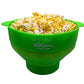 Silicone Microwave Popper: Green