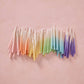 Ombre Beeswax Birthday Candles