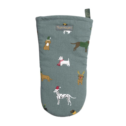 Patterned Oven Mitts