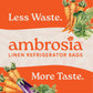 Reusable Linen Bag for Vegetables