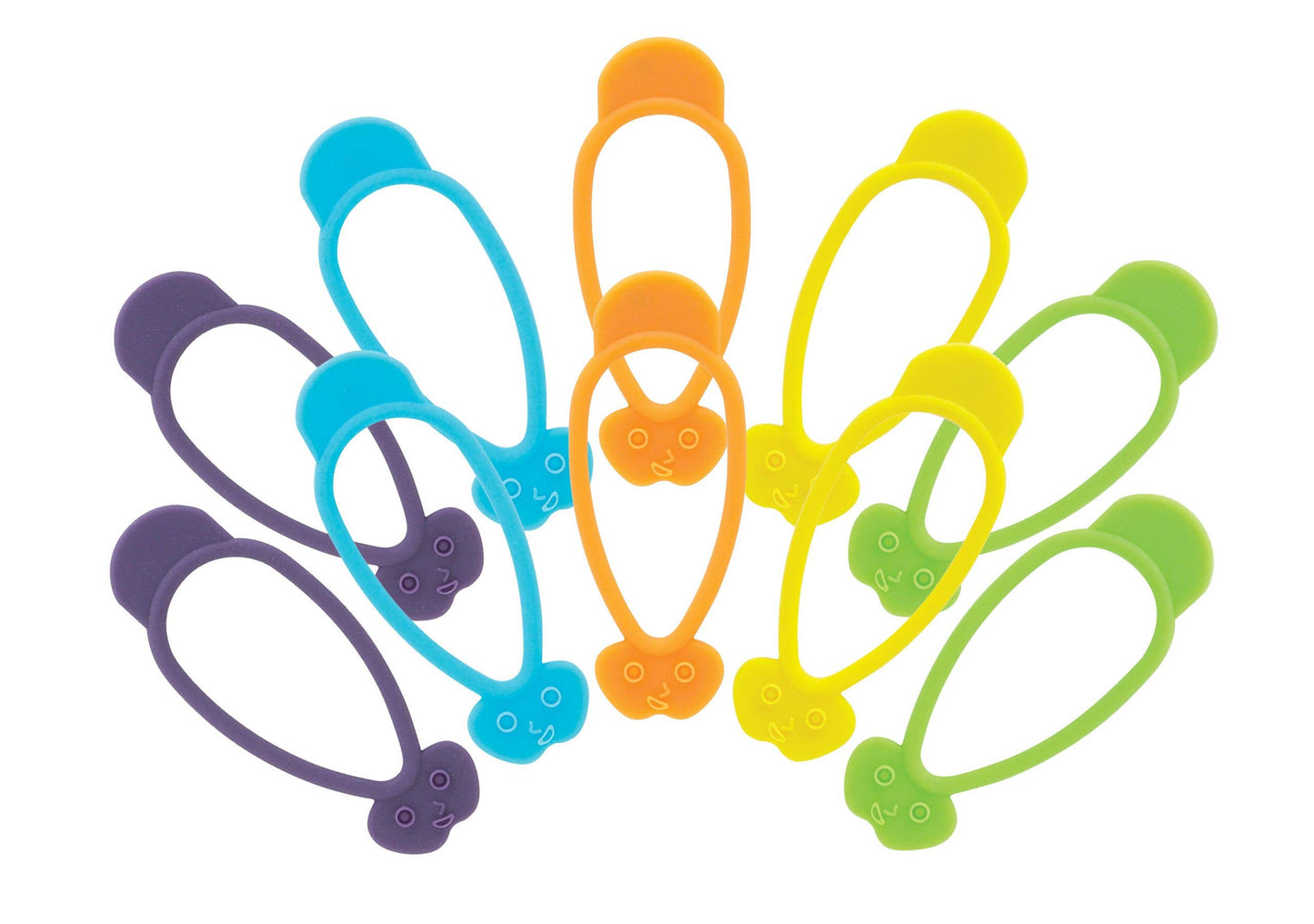 Stretch-N-Twist Silicone Bag Ties