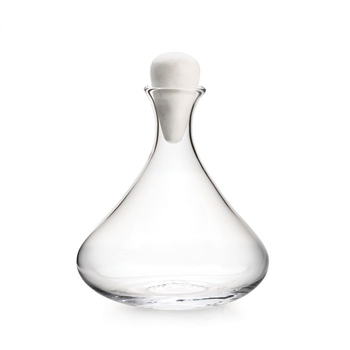 Vintner Wine Decanter w/ Marble Stopper