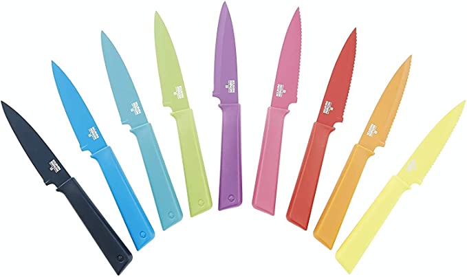 Serrated Colori Knives