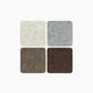 Square Felt Coasters - Sets of 4