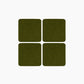 Square Felt Coasters - Sets of 4