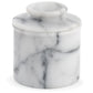 White Marble Butter Pot