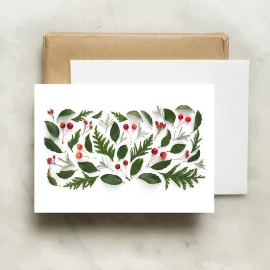 Holiday Bottle Branch Cards