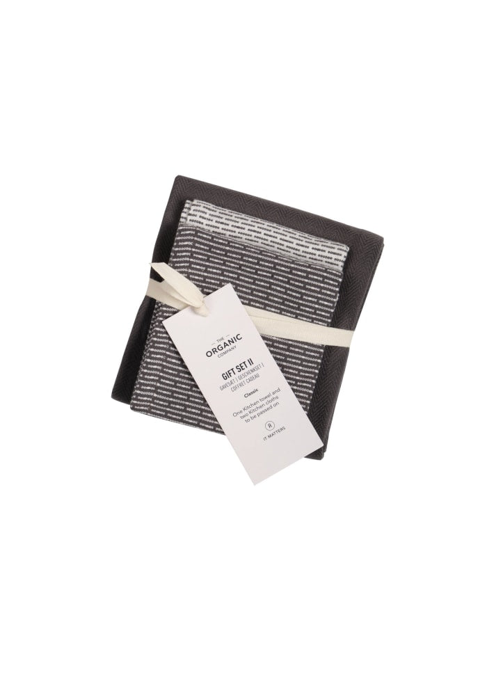 Cotton Kitchen Towel & Wash Cloth Gift Set