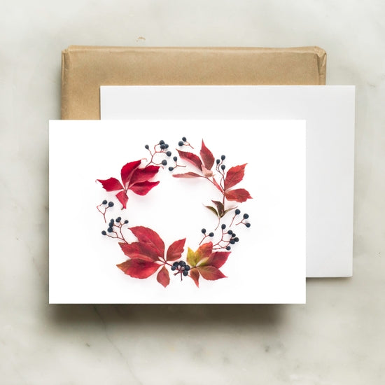 Holiday Bottle Branch Cards