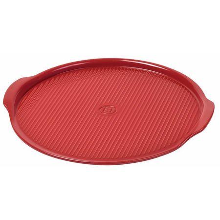 14” Ceramic Ridged Pizza Stone