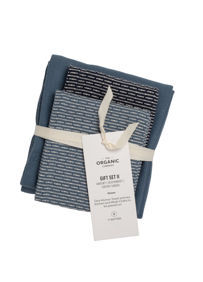 Cotton Kitchen Towel & Wash Cloth Gift Set