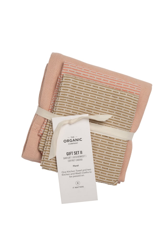 Cotton Kitchen Towel & Wash Cloth Gift Set